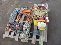    Qty of Chains, Load Binders, Ratchet Straps & Miscellaneous