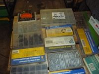    Assorted Hardware Kits, Sandpaper, Battery Tenders, Makita 1/2 Inch Drill