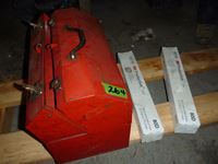    (2) Boxes of Sandpaper & Tool Box with Miscellaneous Tools
