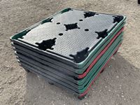    (7) 48 Inch X 40 Inch Plastic Pallets