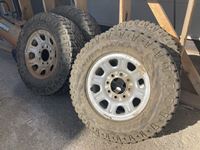 (4) Wrangler LT275/70R18 Tires & Rims