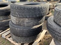 (4) Michelin 11R22.5 Tires