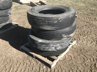 (4) Firestone 11R22.5 Tires