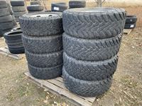 (8) LT70R17 Tires w/ Rims