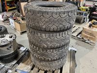    (4) Goodyear Wrangler M&S 35x12.50R17 Tires