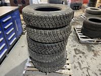    (5) 245/70R19.5" tires