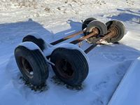    (3) Mobile Home Axles with Tires