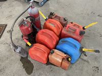    Qty Jerry Cans & Fire Extinguishers