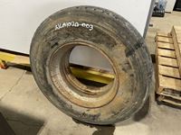    (1) Truck Tire with Part Metal Rim 11R 22.5