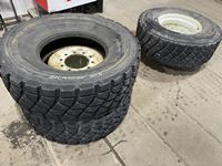    (3) Truck Tires with (2) Rims 445/65 R22.5
