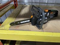    Worx 10 Inch Battery Powered Chainsaw