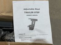   (2) Adjustable Steel Trailer Step