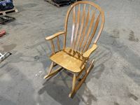    Wooden Rocking Chair