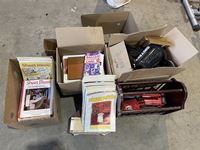    Miscellaneous Boxes of Sheet Music & Other Household Items