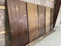    (5) Wooden Doors with Jams
