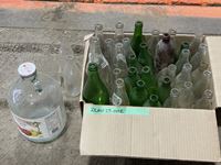    Qty of Miscellaneous Glass Bottles