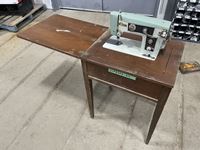    Viking Sewing Machine w/Cabinet