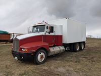 1988 Kenworth T600A T/A Van Body Truck W/ Saskatoon OTS.020H Boiler