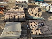 (6) Pallets of Miscellaneous Blocks and Bricks