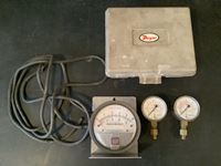    (3) Dwyer Gauges with Case