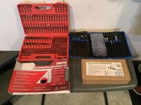    208 Piece Screwdriver Bit Set & 80 Piece Screwdriver Repair Kit