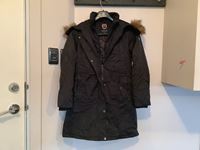    Ladys Madison Expedition Long Winter Hooded Parka