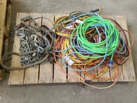    Qty of Miscellaneous Electrical Cords, Chain & Cable Sling