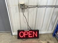    10 Inch X 26 Inch Open Sign