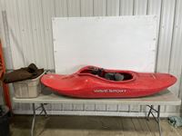    Wave Sport Kayak with Waders & Paddle