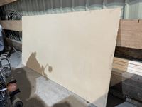    (1) MDF 3/4 Inch X 8 Ft X 4 Ft & (1) Good 1 Side Plywood 3/8 Inch X 8 Ft X 4 Ft