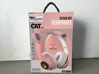    Cat Ear Wireless Bluetooth Light Up Headphones