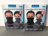    (2) Packs of Cooling Face Gaiters