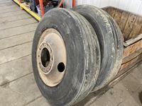    (2) Longmarch 11R 24.5 Tires & Rims