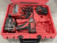    Milwaukee Impact Driver with Batteries & Charger