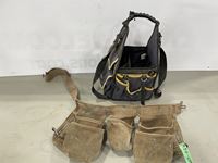    Leather Tool Belt & Tool Bag