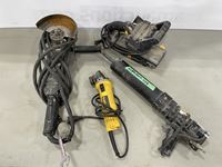    Power Tools, Belt Sander, Angle Grinders, Air Caulking Gun