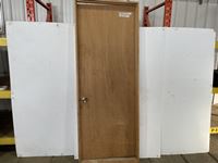    32 Inch X 81 Inch Fir Interior Door with Door Jam