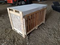    Wooden Animal Crate with Fork Holes