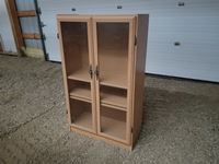 Small Wooden China Cabinet