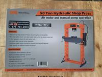  TMG Industrial  50 Ton Shop Press