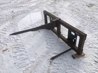    Q/A Bale Forks-Skid Steer Attachment