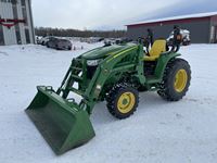 2019 John Deere 3046R MFWD Loader Tractor & Attachments