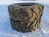 (2) Michelin 385/65/22.5 Floater Tires