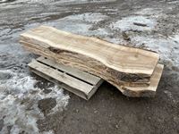 (3) 7 Ft 11 Inch Willow Live Edge Slabs
