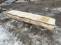 (3) 8 Ft 5 Inch Spruce Live Edge Slabs