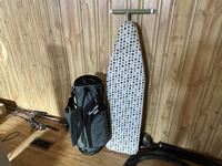    Canadian Club Golf Bag and Ironing Board