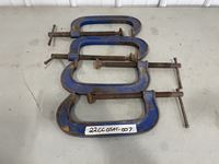    (4) 8 Inch "C" Clamps
