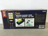   Solar Motion Sensor Yard Light