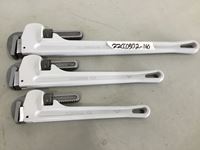    (3) Aluminum Pipe Wrenches