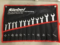    Siebel 12 Piece Flex Head Duo Metric Sae Ratcheting Wrench Set